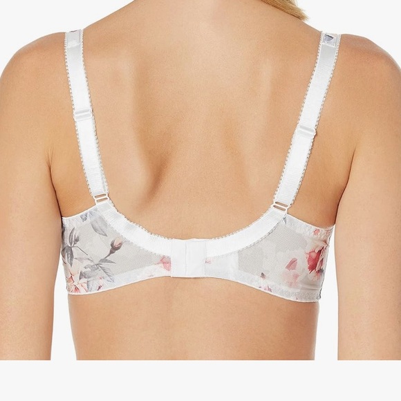 🩷🌸 Fantasie Women's Sophie Full Coverage Underwire Lace and Floral Bra size 40DD - Picture 2 of 5